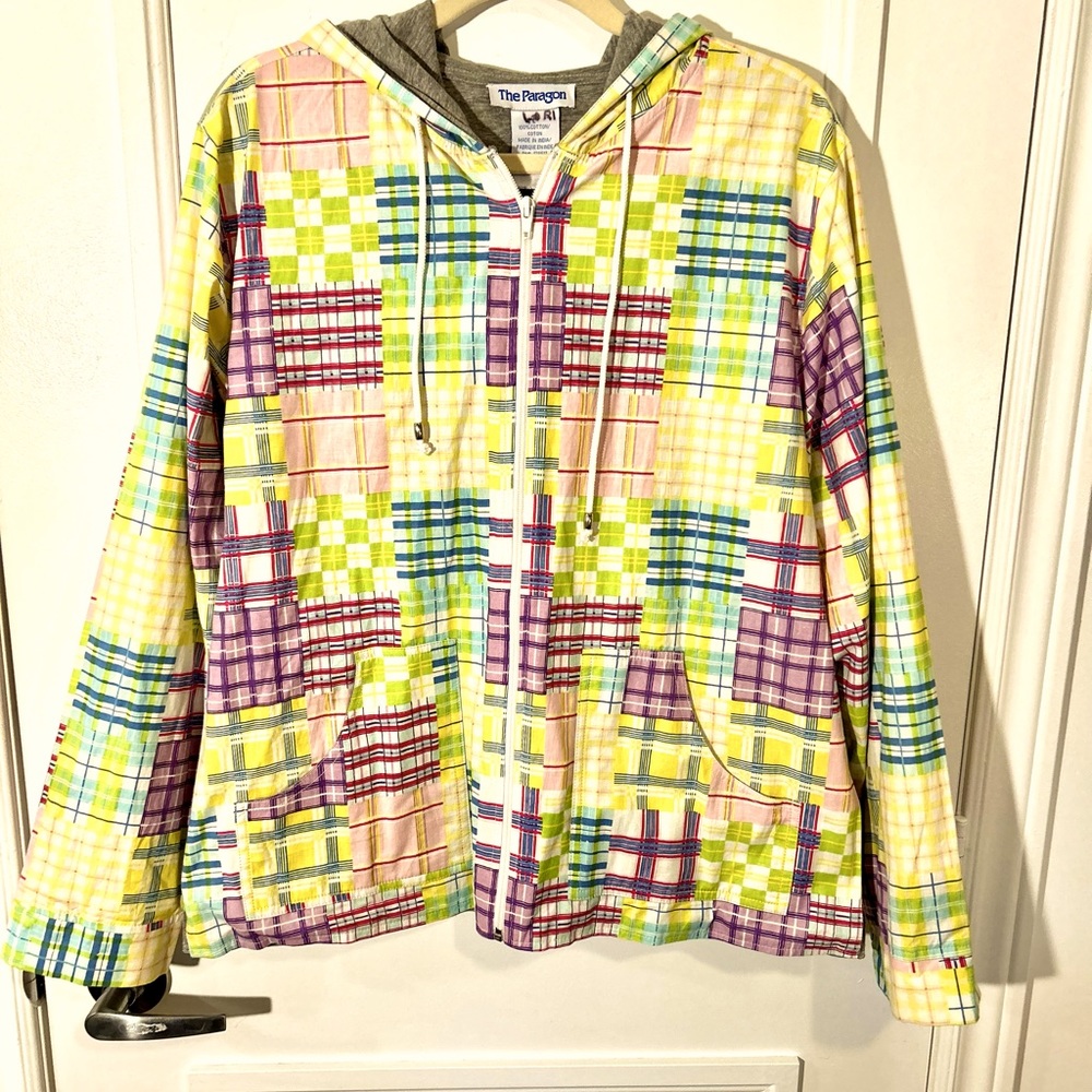 The PARAGON Hooded Jacket, Multicolour, Cotton, Women’s Size L